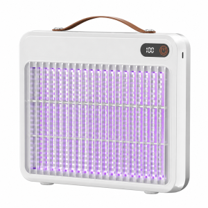 Electric Mosquito Lamp with Light Wave Trap Type C Charging for Wide Area