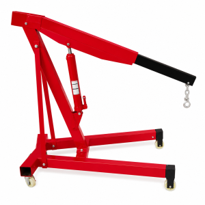 Hoist for Vehicle Engine - Hydraulic Jack and Chain - 2 Ton Capacity