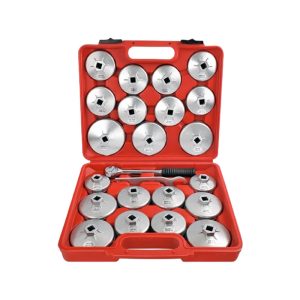 23-Piece Aluminium Oil Filter Socket Wrench Set GOILFR002