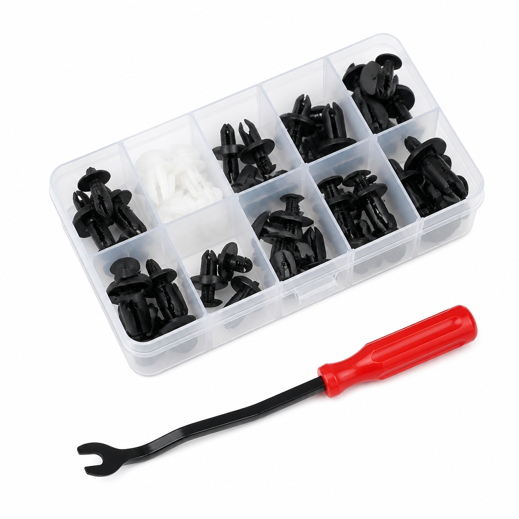 Auto Body Retainer Clips Kit with 15 Sizes Fastener - 229 Pieces