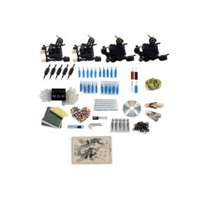 Complete Professional Tattoo Machine Kit With A Carry Case