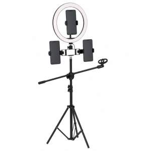 Ring Light Stand 1 2.5m with 360 Rotation for Selfie and Live Streaming