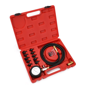 Fuel Injection Pressure Tester Kit With Adapters And Gauge
