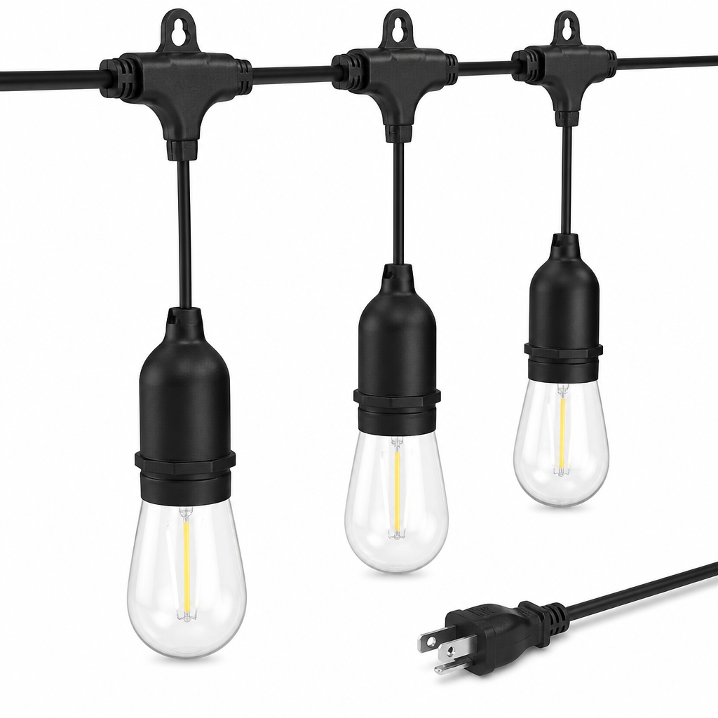 LED String Light Set 20m with Plug Waterproof Energy Saving