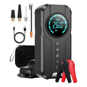 12V Smart Portable Air Pump - Fast Charging, Compact Design