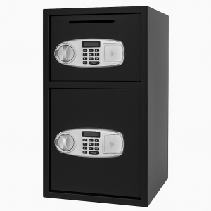 Digital Double Door Safe - 77.5cm x 37cm x 36cm Home and Office Security