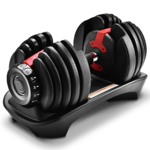 Adjustable Dumbbell - 24kg - Red