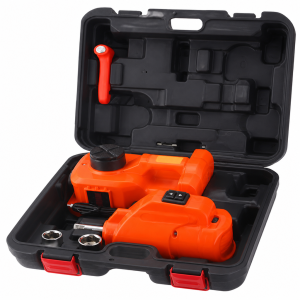 Electric Jack Set 2 Piece 5t with Warning Light for Vehicle Lifting