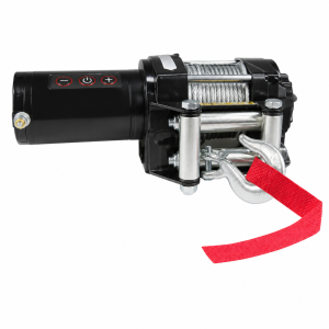 Electric Winch 3000lb with Permanent Magnet Motor and Wire Rope Clutch